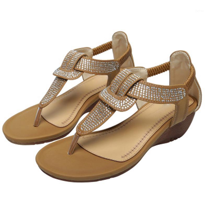 2020 Women's Sandals Casual Elastic Band Shoes Flip Flops Women Crystal Bohemian Wedges Female Ladies Comfort Footwear Plus Size1, Black
2020 Women's Sandals Casual Elastic Band Shoes Flip Flops Women Crystal Bohemian Wedges Female Ladies Comfort Footwear Plus Size1, Black