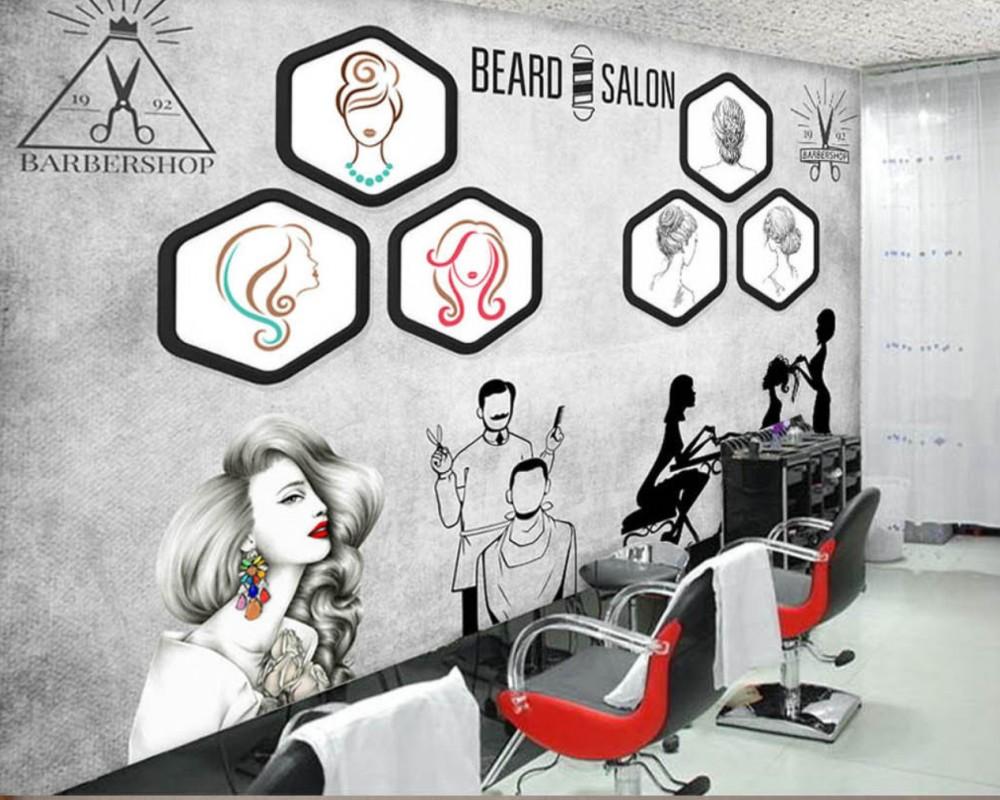 Free Shipping Custom 3D Salon Professional Salon Barber Shop Wallpaper Mural Cement Wall Beauty Barber Shop Background, As pic
Free Shipping Custom 3D Salon Professional Salon Barber Shop Wallpaper Mural Cement Wall Beauty Barber Shop Background, As pic