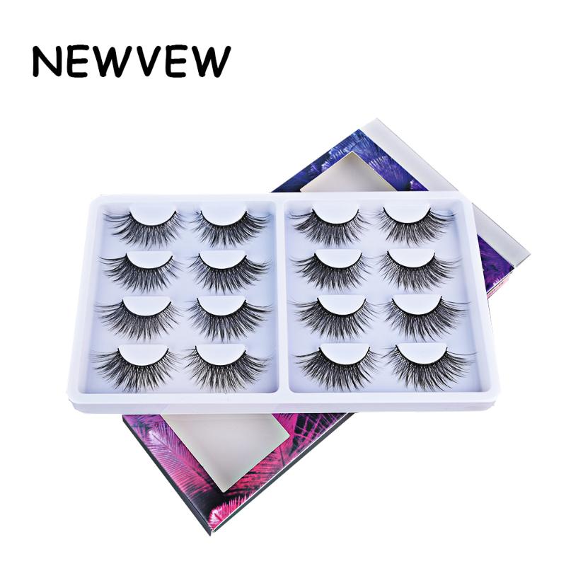 NEWVEW 3D mink hair false eyelashes makeup tools fluffy thick eye lashes 3D faux clis 8 Pairs
NEWVEW 3D mink hair false eyelashes makeup tools fluffy thick eye lashes 3D faux clis 8 Pairs