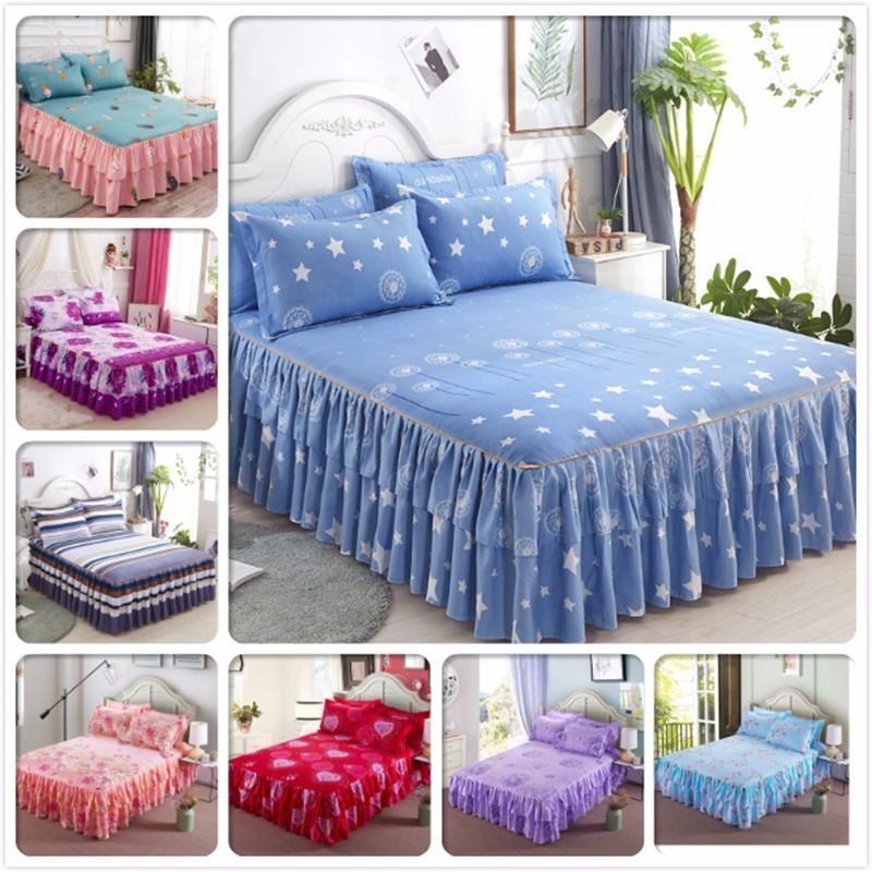 New Fashion Bed Skirt Kid Princess Adult Bedskirt Single Twin Full Queen King Size Bed Cover Linen Bedspreads 150x200 180x200 Cm, Color 4
New Fashion Bed Skirt Kid Princess Adult Bedskirt Single Twin Full Queen King Size Bed Cover Linen Bedspreads 150x200 180x200 Cm, Color 4