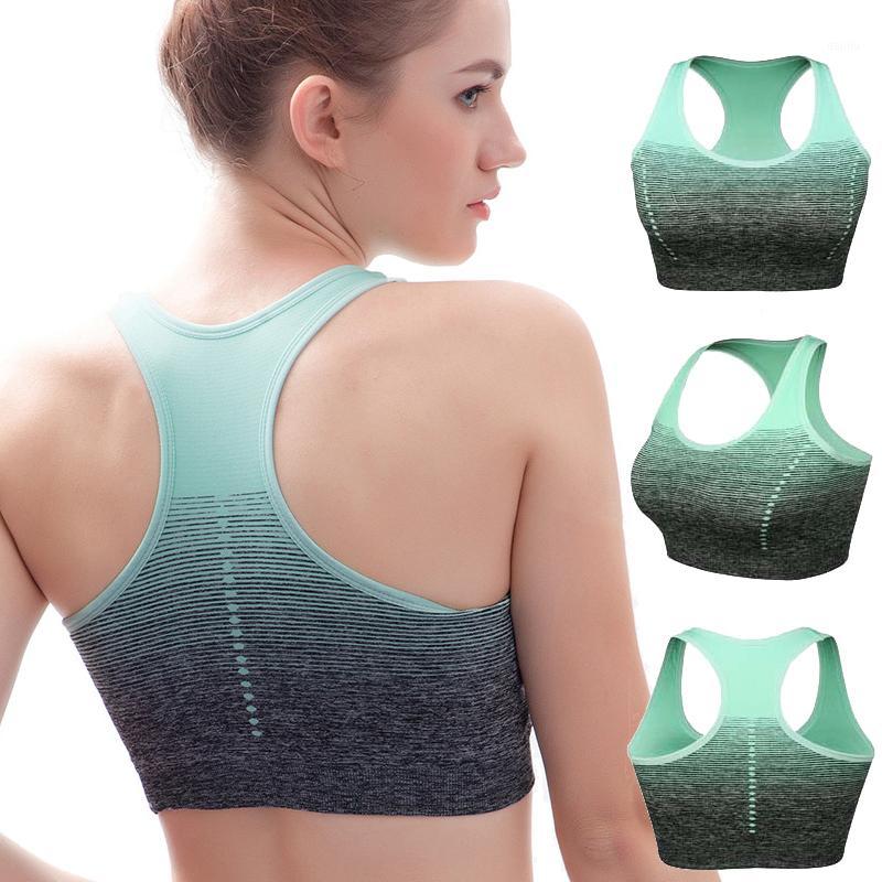 Quick Dry Gradient Sports Bra Women Shockproof Workout Bra Wireless Padded Yoga Push Up Fitness High Stretch Sports1, Random color
Quick Dry Gradient Sports Bra Women Shockproof Workout Bra Wireless Padded Yoga Push Up Fitness High Stretch Sports1, Random color