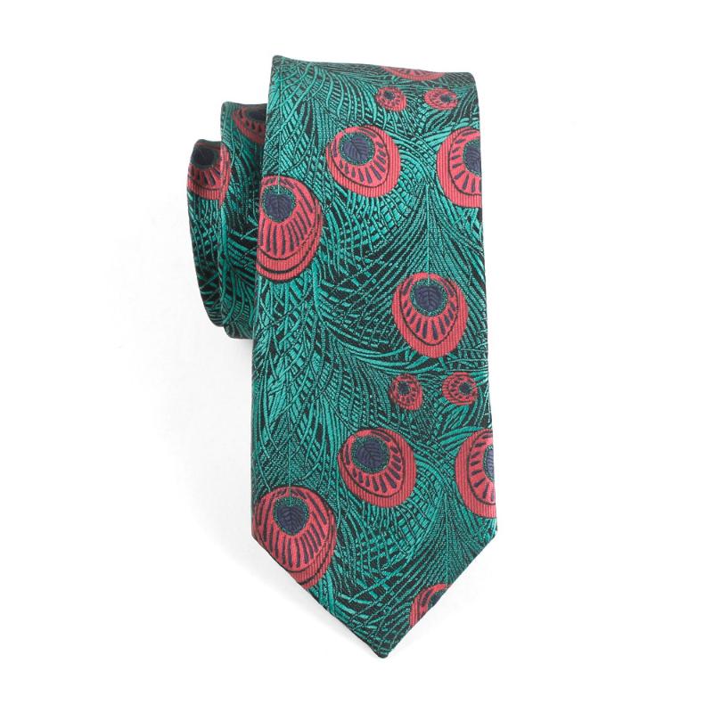 New 6cm Men's Necktie Polyester Feathers Jacquard Ties for Men Wedding Dress Necktie Narrow Dress Corbatas
New 6cm Men's Necktie Polyester Feathers Jacquard Ties for Men Wedding Dress Necktie Narrow Dress Corbatas