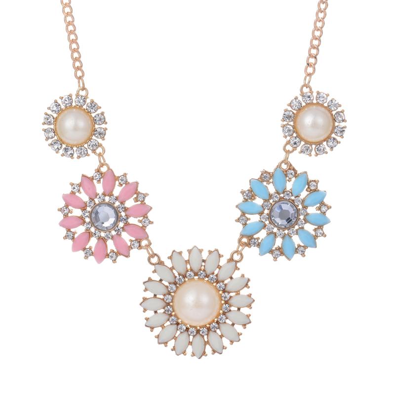 South Korea fashion Little Daisy flowers set auger pearl clavicle short chain Candy color female sunflower joker necklace
South Korea fashion Little Daisy flowers set auger pearl clavicle short chain Candy color female sunflower joker necklace