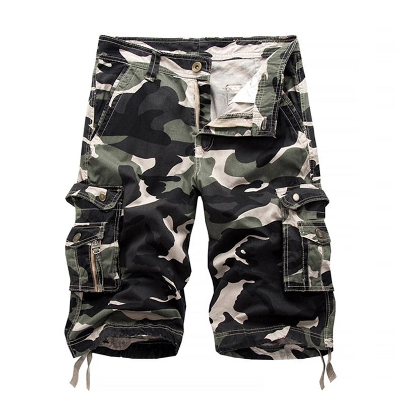 Summer style camouflage cargo shorts Loose men's casual shorts fitness cotton overalls male Knee Length beach, Blue
Summer style camouflage cargo shorts Loose men's casual shorts fitness cotton overalls male Knee Length beach, Blue