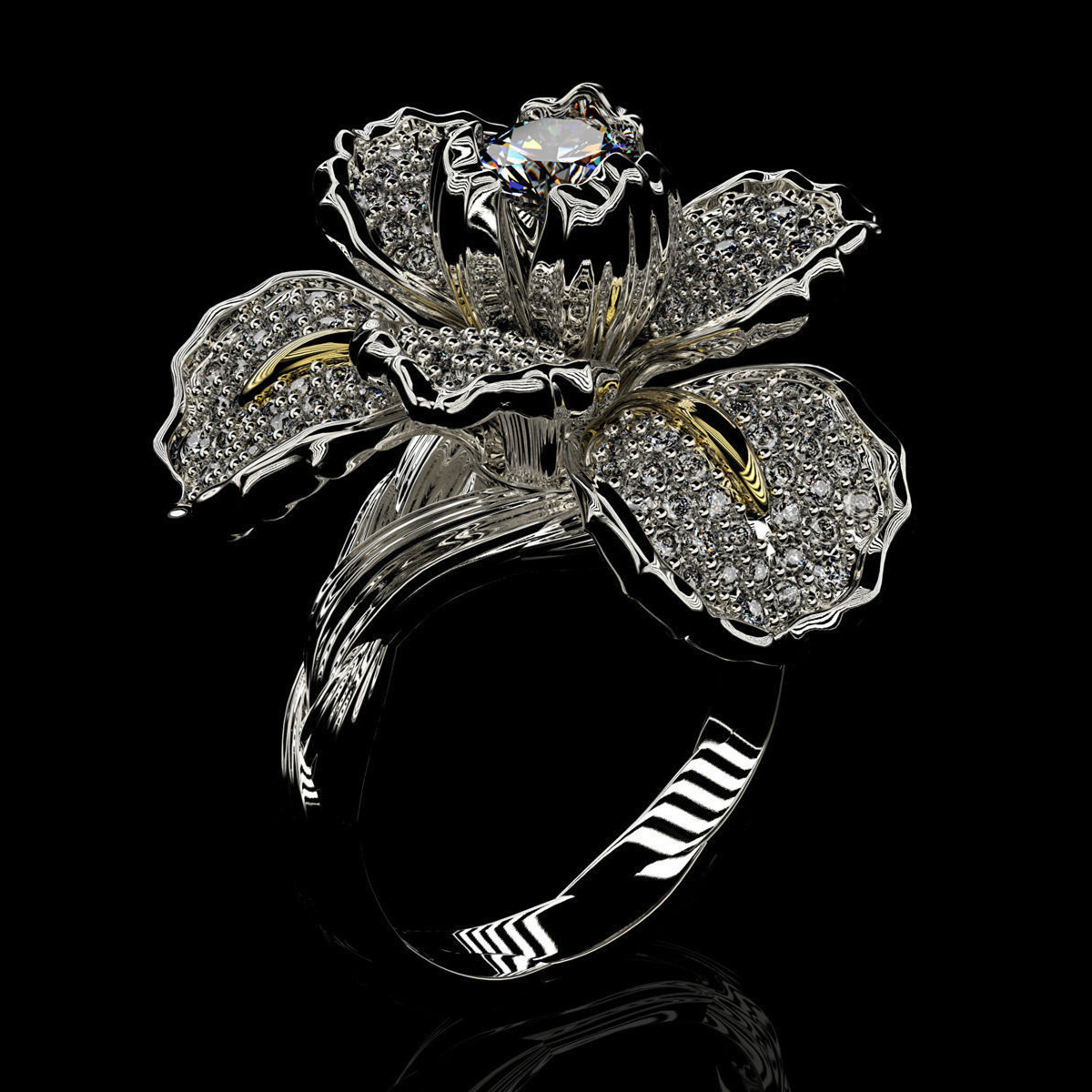 Real S925 Sterling Silver Ring for Women 2 Carats Diamond Jewelry Gemstone Anillos De Silver 925 Jewelry Wedding Diamond Rings Y1124
