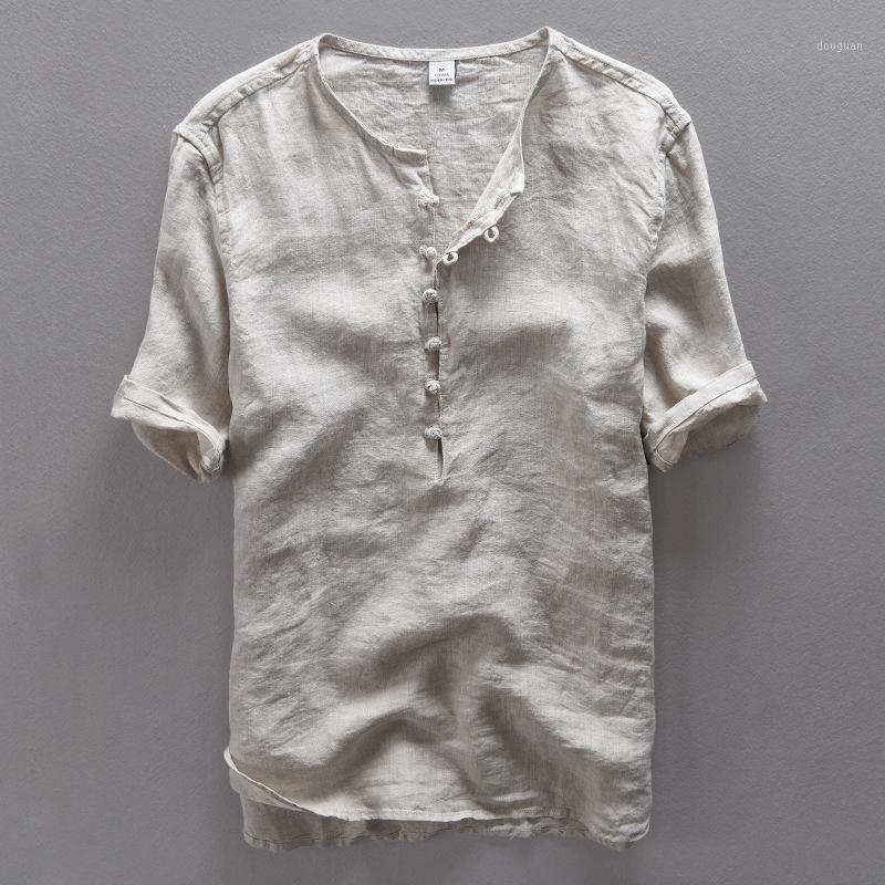 Men's Casual Shirts Wholesale Simple Fashion Men Shirt Linen Solid Flax Breathable Summer Mens Clothing Camisa Masculina1, Khaki
Men's Casual Shirts Wholesale Simple Fashion Men Shirt Linen Solid Flax Breathable Summer Mens Clothing Camisa Masculina1, Khaki