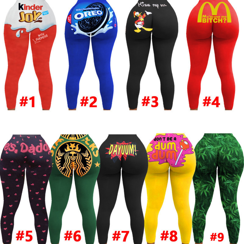 Leggings Candy Color Pencil Womens Pants Sexy Women's Designer Slim Letters Pattern Printed Yoga Pants Ladies Fashion Tight Trousers C06, Mix or leave a message
Leggings Candy Color Pencil Womens Pants Sexy Women's Designer Slim Letters Pattern Printed Yoga Pants Ladies Fashion Tight Trousers C06, Mix or leave a message