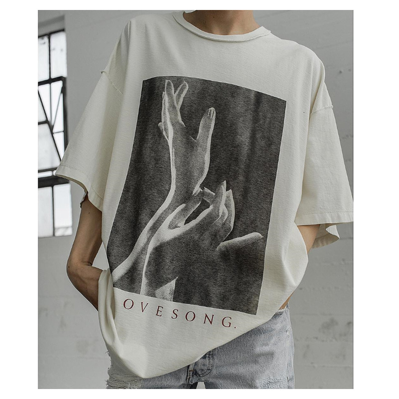 2021 New Europe America High Street O-neck Men's Trend Old Vintage Short Sleeve T-shirt Men and Women Nryf
2021 New Europe America High Street O-neck Men's Trend Old Vintage Short Sleeve T-shirt Men and Women Nryf