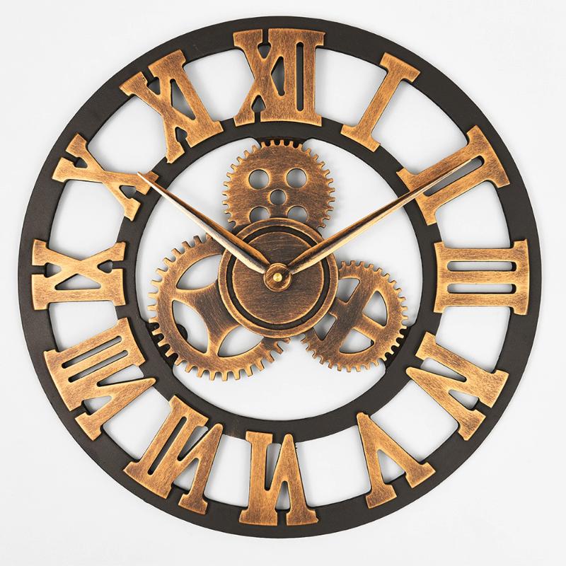 Oversized 3D retro rustic decorative luxury art big gear wooden vintage large wall clock on the wall for gift 20 ince Handmade
Oversized 3D retro rustic decorative luxury art big gear wooden vintage large wall clock on the wall for gift 20 ince Handmade