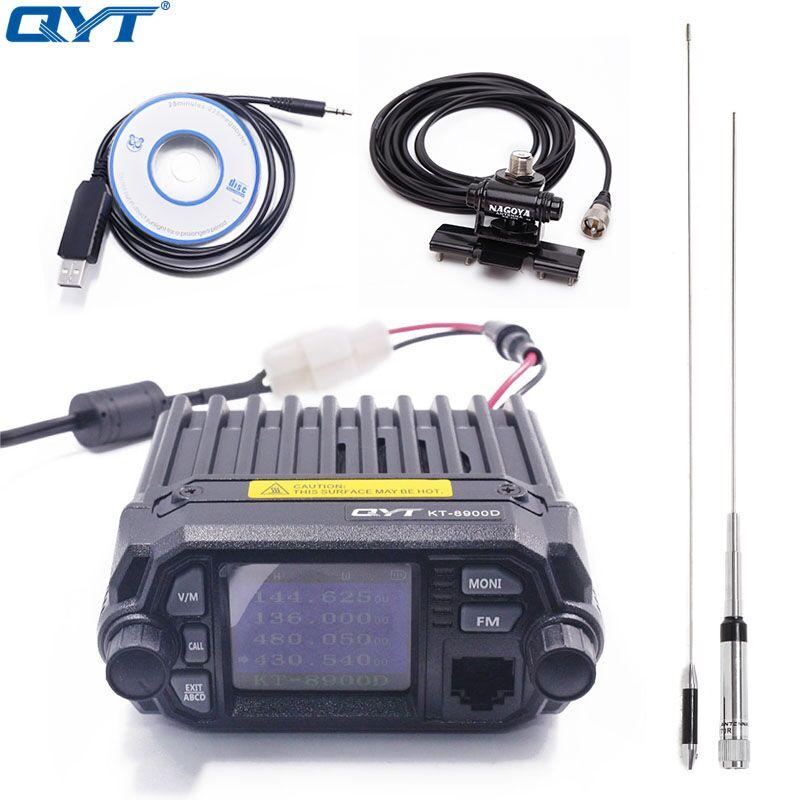 QYT KT-8900D Colorful Mini Vehicle Mount Car Mobile Radio KT8900D 25W Quad Display Dual Band UHF/VHF Mobile Transiceve KT 8900D
QYT KT-8900D Colorful Mini Vehicle Mount Car Mobile Radio KT8900D 25W Quad Display Dual Band UHF/VHF Mobile Transiceve KT 8900D