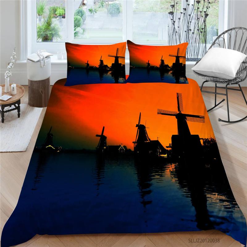 Romantic Bedding Set Windmills In The Sunset 3D Print Duvet Cover Set Queen King Double Full Single Bed Landscape, Style 7
Romantic Bedding Set Windmills In The Sunset 3D Print Duvet Cover Set Queen King Double Full Single Bed Landscape, Style 7