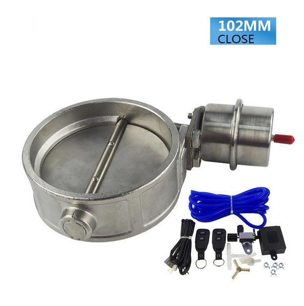 

Modified auto parts normally closed without bearing negative pressure 102mm exhaust vacuum valve valve with controller