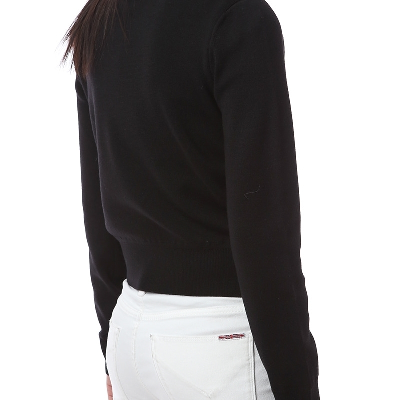 Autumn New Women's Jacket Basic Light Knitting Winter Solid Coat Female Slim Fashion Outerwear Black/white Colors 201031