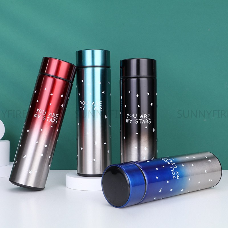 Smart Thermos Bottle 17oz/500ml Vacuum Flasks Led Digital Temperature Display Stainless Steel Insulation Coffee Mugs Intelligent Cups Bottle
Smart Thermos Bottle 17oz/500ml Vacuum Flasks Led Digital Temperature Display Stainless Steel Insulation Coffee Mugs Intelligent Cups Bottle