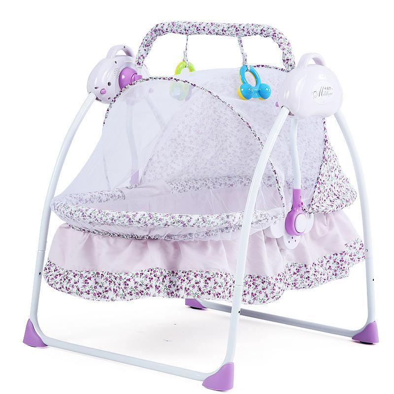 New Style Baby Bed Electric Cradle Folding Baby Cradle With Mosquito Nets Smart Multi-functional Portable For
New Style Baby Bed Electric Cradle Folding Baby Cradle With Mosquito Nets Smart Multi-functional Portable For