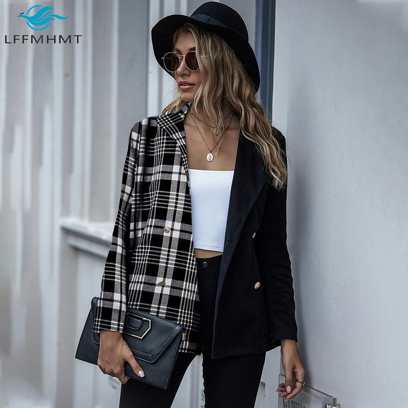 American European Style Autumn Winter Fashion Plaid Grid Patchwork Casual Suit Jackets Office Lady Long Sleeve Lapel Chic Coats, Red
American European Style Autumn Winter Fashion Plaid Grid Patchwork Casual Suit Jackets Office Lady Long Sleeve Lapel Chic Coats, Red