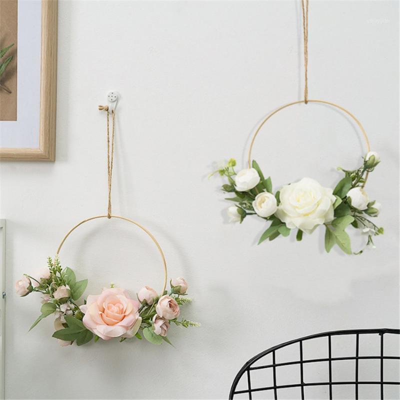 Wooden Wall Hanging Decoration Garland Artificial Rose Flower Hoop Wreath For Wedding Backdrop Wall Hanging Floral Wreath1, Milky white
Wooden Wall Hanging Decoration Garland Artificial Rose Flower Hoop Wreath For Wedding Backdrop Wall Hanging Floral Wreath1, Milky white