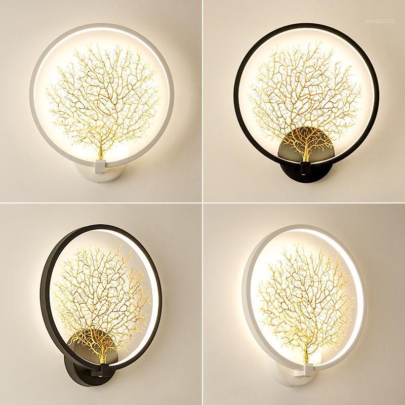 Nordic Creative LED Wall Lamp Black White Tree Decorative Wall Lamps Round Bedroom Bedside Home DECO Lighting Fixtures ZM11171
Nordic Creative LED Wall Lamp Black White Tree Decorative Wall Lamps Round Bedroom Bedside Home DECO Lighting Fixtures ZM11171