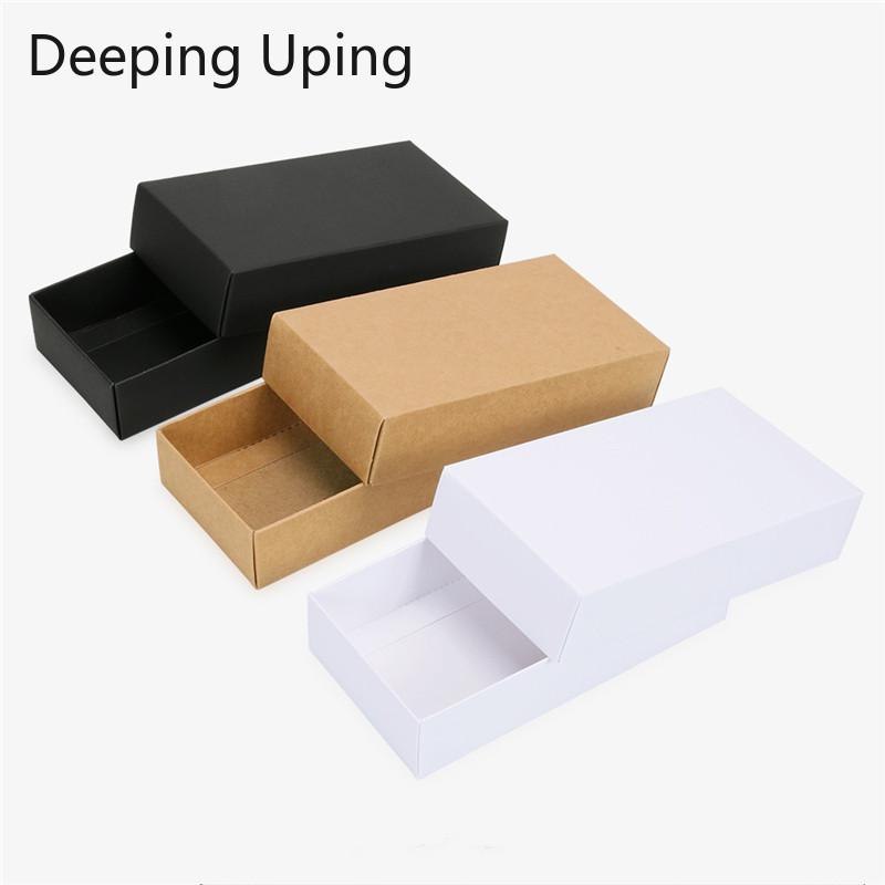 10Pcs Kraft Gift Box White Gifts Paper Boxes For Packaging Black Packaging Multi Size Packing Candy Jewelry Wedding Birthday New
10Pcs Kraft Gift Box White Gifts Paper Boxes For Packaging Black Packaging Multi Size Packing Candy Jewelry Wedding Birthday New