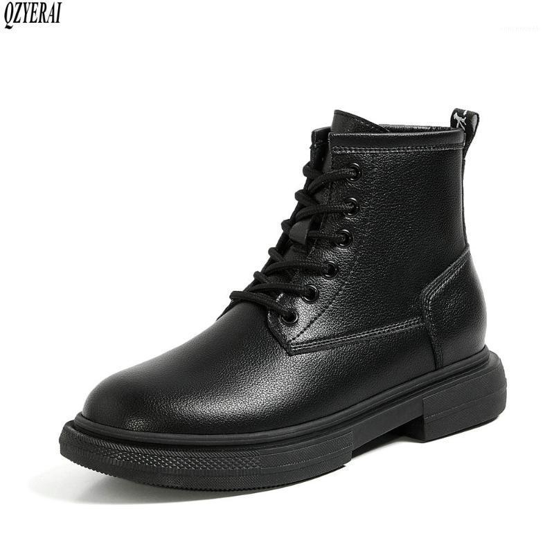 QZYERAI black white Riding boots Genuine leather Female boots Women's Autumn winter cowhide Women shoes Size 34-401
QZYERAI black white Riding boots Genuine leather Female boots Women's Autumn winter cowhide Women shoes Size 34-401