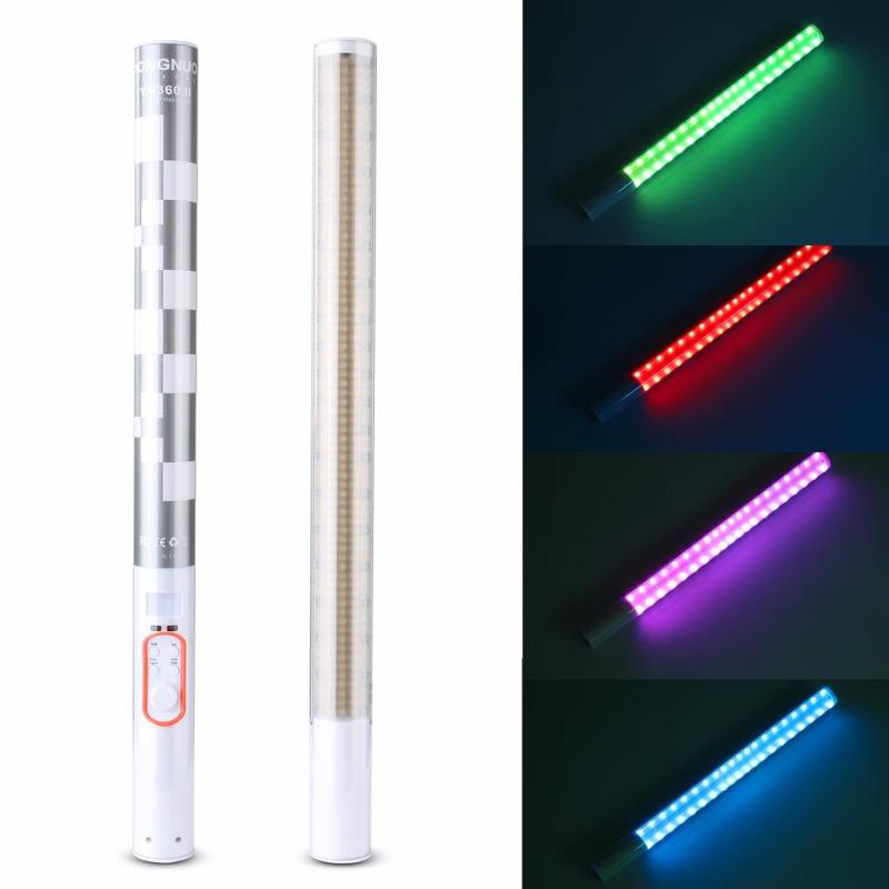 YONGNUO YN360 II Pro RGB Colorful LED Bi-Color Ice Video Handheld Light 5200mAh Battery Support Color Temperature 3200K-5500K
YONGNUO YN360 II Pro RGB Colorful LED Bi-Color Ice Video Handheld Light 5200mAh Battery Support Color Temperature 3200K-5500K
