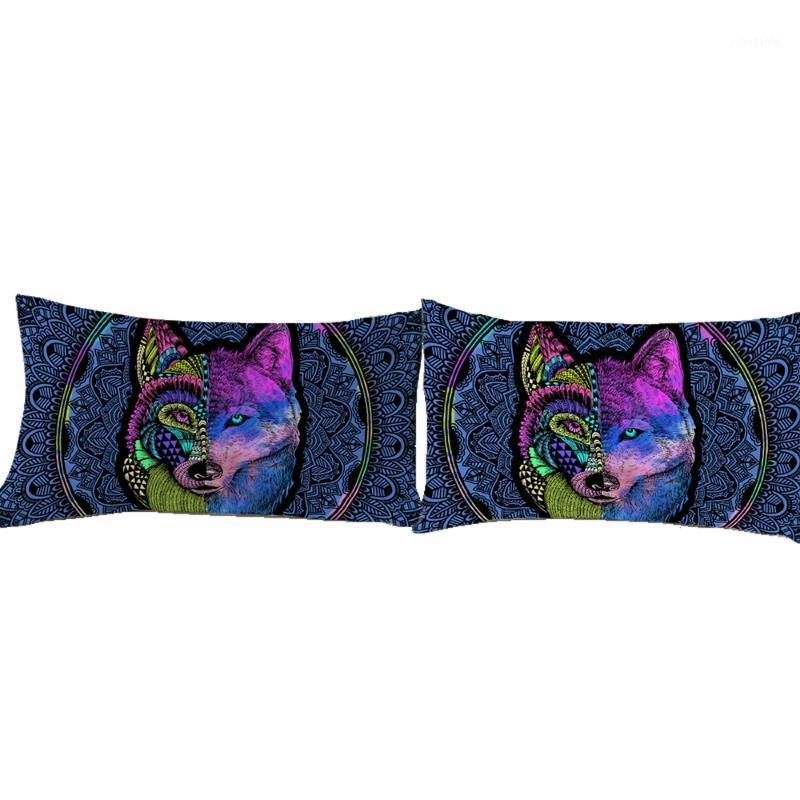 Wolf Printed Pillowcases Blue Color Polyester Pillow Cover Modern Style Pillow Case For Bedroom Use Home Decor1, As photo
Wolf Printed Pillowcases Blue Color Polyester Pillow Cover Modern Style Pillow Case For Bedroom Use Home Decor1, As photo
