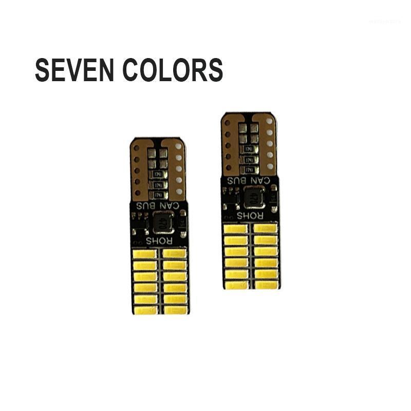 Emergency Lights 50pcs 12V Non Polarity Canbus T10 LED Bulbs 4014SMD 24 Leds Light 194 168 W5W LAMP Super White Blue NO OBC ERROR
Emergency Lights 50pcs 12V Non Polarity Canbus T10 LED Bulbs 4014SMD 24 Leds Light 194 168 W5W LAMP Super White Blue NO OBC ERROR
