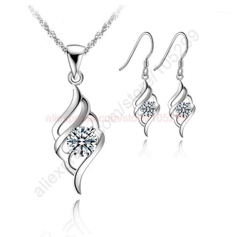 Newest Angle Wing Flying Nice 925 Jewellery Pendant Necklace Korea Stylish Earring Jewelry Sets+18" Chain1, As pic
Newest Angle Wing Flying Nice 925 Jewellery Pendant Necklace Korea Stylish Earring Jewelry Sets+18" Chain1, As pic