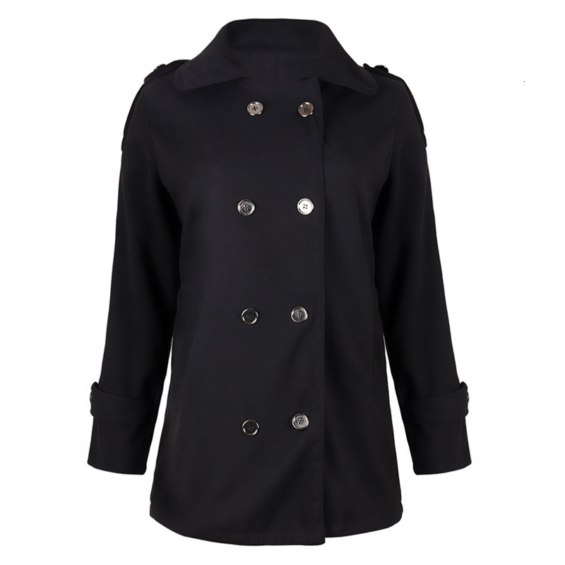 2021 New Female Autumn Winter European Style Thin Double-breasted Monochromatic Lapel Shirt Savage B49 Coat NIYW, Black
2021 New Female Autumn Winter European Style Thin Double-breasted Monochromatic Lapel Shirt Savage B49 Coat NIYW, Black