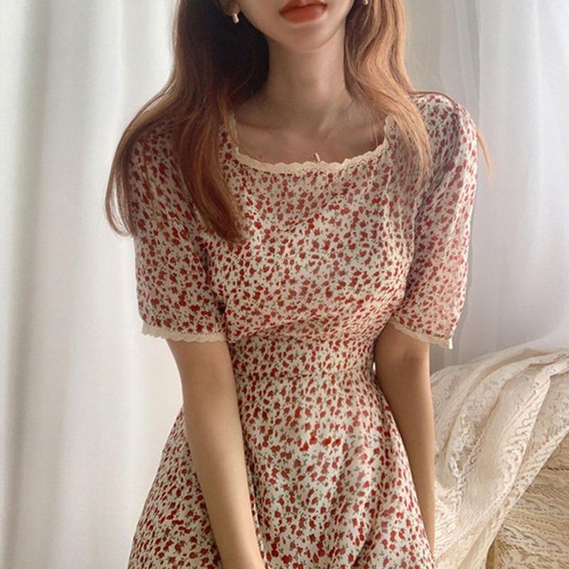 Casual Dresses Sweet Women Summer Dress Lace Floral Square Collar For Elegant Vintage High Waist Long Vestidos 14391, Black;gray
Casual Dresses Sweet Women Summer Dress Lace Floral Square Collar For Elegant Vintage High Waist Long Vestidos 14391, Black;gray