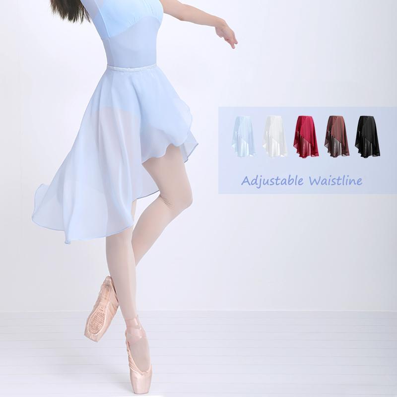 Women Chiffon Ballet Skirts Girls Soft Ballet Dress Tulle Skirt Black Polyester Dance Costumes Adult Training Dress, White
Women Chiffon Ballet Skirts Girls Soft Ballet Dress Tulle Skirt Black Polyester Dance Costumes Adult Training Dress, White