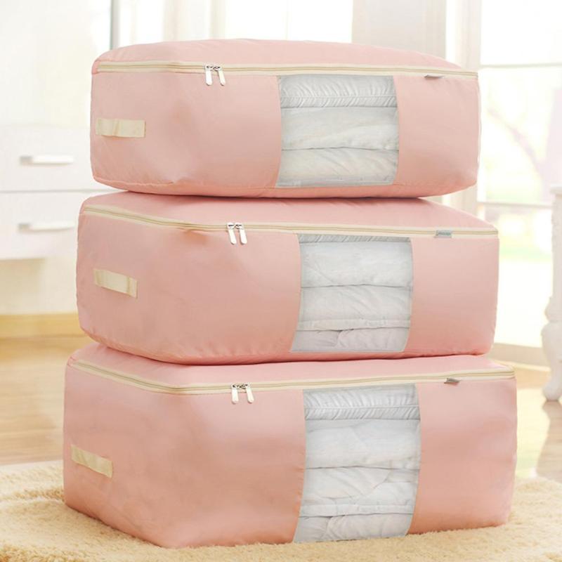 Foldable Storage Bag pink Print Clothes Blanket Quilt Organizer Stroage Bag Clould Transparent Travel Luggage Organizer
Foldable Storage Bag pink Print Clothes Blanket Quilt Organizer Stroage Bag Clould Transparent Travel Luggage Organizer