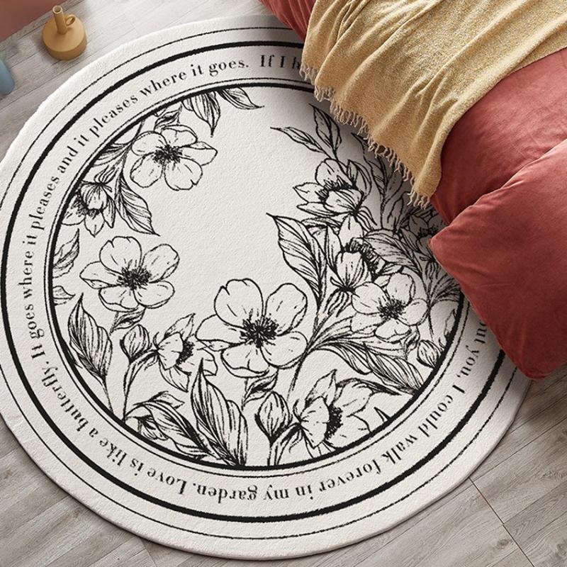 Retro vintage Round Shaped Art Area rug,Decoration Nordic style bedside carpet , easy care fleece washable Christmas floor mat, 03
Retro vintage Round Shaped Art Area rug,Decoration Nordic style bedside carpet , easy care fleece washable Christmas floor mat, 03