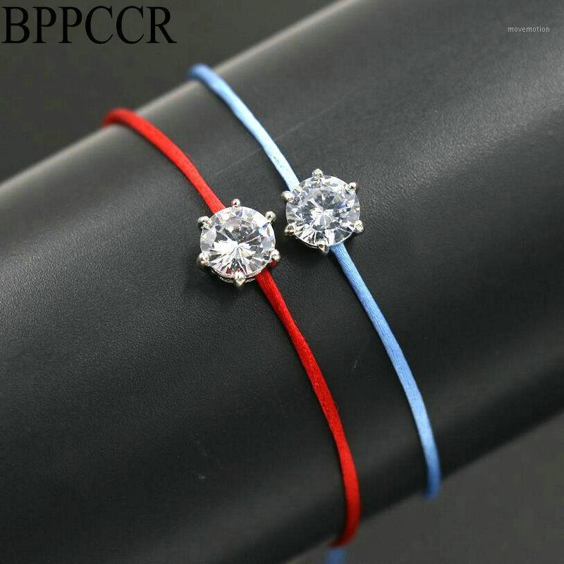 BPPCCR 2pcs/set Women Silver Color Rhinestones Crystals Zircon Lucky Braided Bracelet Thin Red Rope Thread String Bracelets1
BPPCCR 2pcs/set Women Silver Color Rhinestones Crystals Zircon Lucky Braided Bracelet Thin Red Rope Thread String Bracelets1