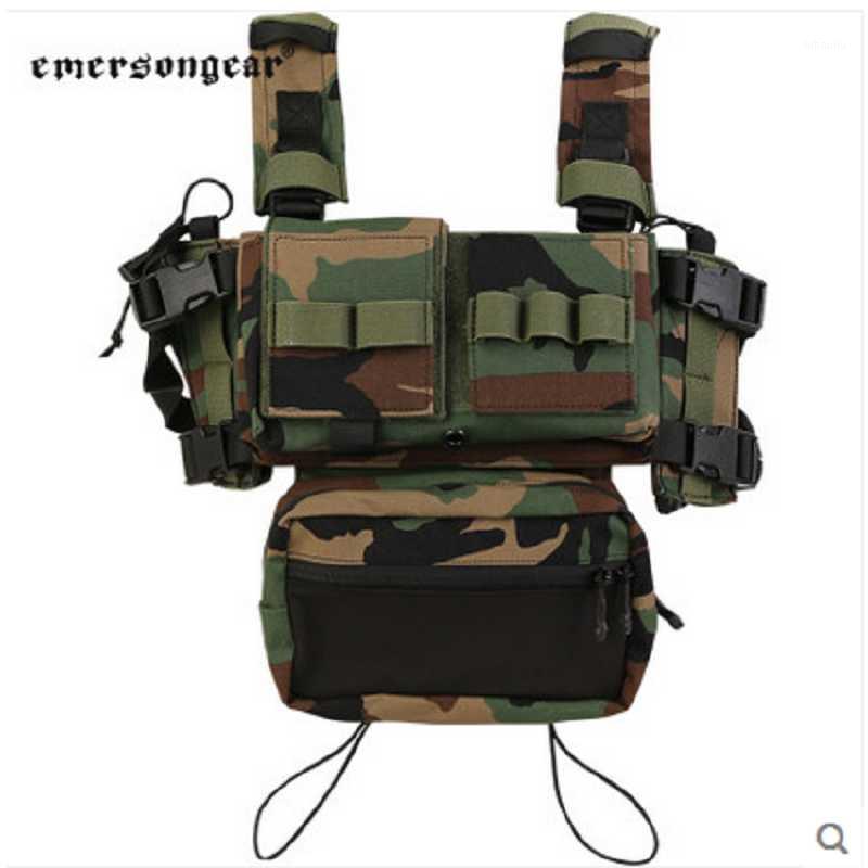 Emersongeer tactical vest 3 tactical chest hanging belly pocket light belly pocket can be matched with vest1, Bk
Emersongeer tactical vest 3 tactical chest hanging belly pocket light belly pocket can be matched with vest1, Bk