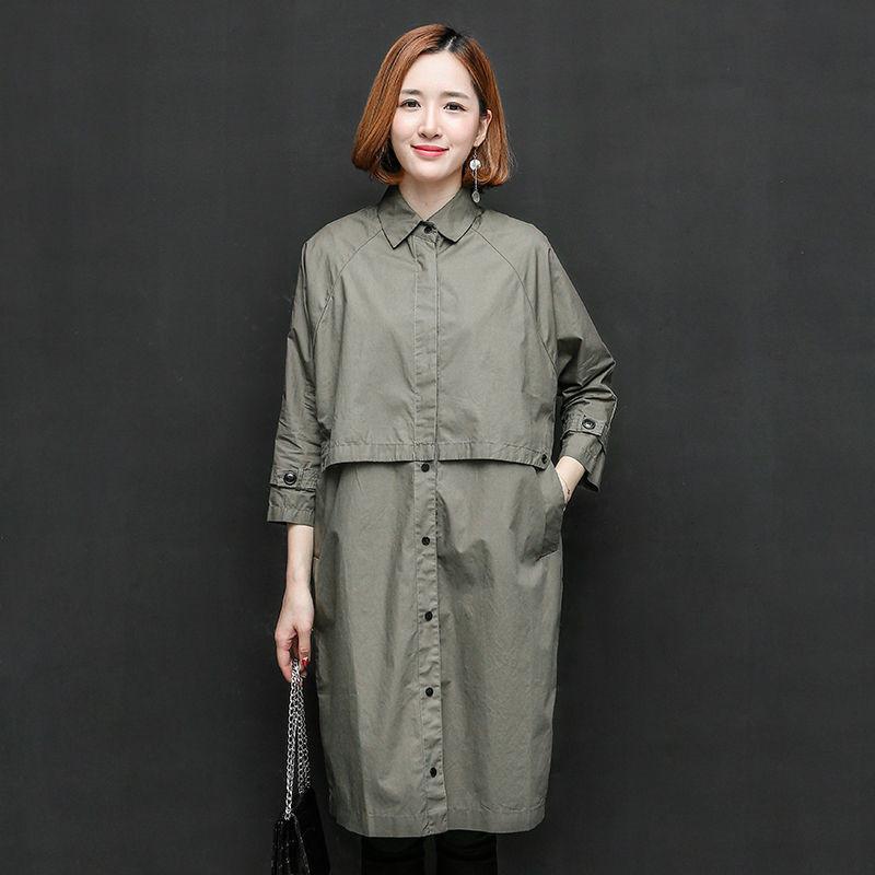 Spring Autumn Women's Thin Trench Coat Fashion Slim Solid Single Breasted Ties Medium-Long Windbreaker Female Dust Overcoat D137, As pic
Spring Autumn Women's Thin Trench Coat Fashion Slim Solid Single Breasted Ties Medium-Long Windbreaker Female Dust Overcoat D137, As pic