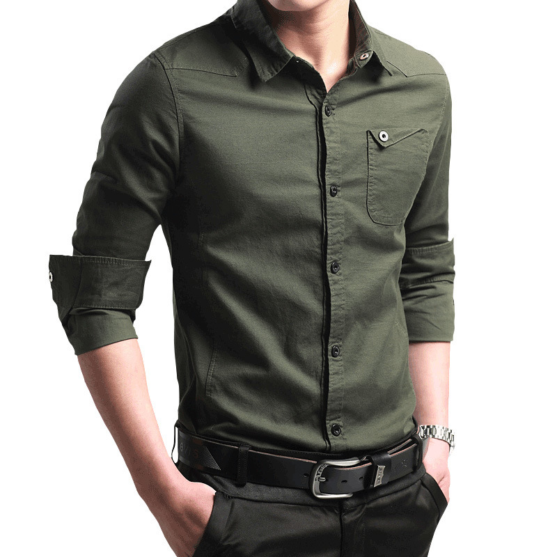 2021 for New Thin Breathable Long Sleeve Slim Men's Shirts Summer Business Men Brand Clothing 5xl Szab, White
2021 for New Thin Breathable Long Sleeve Slim Men's Shirts Summer Business Men Brand Clothing 5xl Szab, White