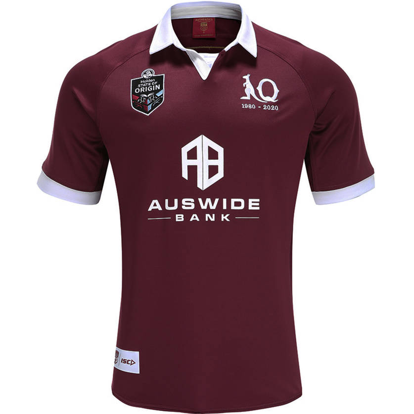 2020 QUEENSLAND MAROONS STATE OF ORIGIN JERSEY QLD MAROONS 2020 RUGBY JERSEY 2019 QLD MAROONS INDIGENOUS rugby Training Jersey size S-5XL, Black;gray
2020 QUEENSLAND MAROONS STATE OF ORIGIN JERSEY QLD MAROONS 2020 RUGBY JERSEY 2019 QLD MAROONS INDIGENOUS rugby Training Jersey size S-5XL, Black;gray