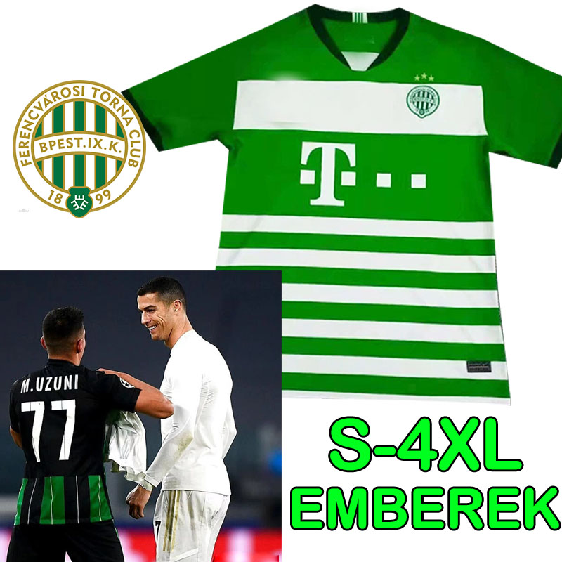 -4XL Ferencvárosi Torna Club soccer jerseys 2020 2021 Ferencvarosi ISAEL TOKMAC NGUEN BOLI M.UZUNI SOMALIA KHARATIN football shirts Uniform, Home+ucl patch
-4XL Ferencvárosi Torna Club soccer jerseys 2020 2021 Ferencvarosi ISAEL TOKMAC NGUEN BOLI M.UZUNI SOMALIA KHARATIN football shirts Uniform, Home+ucl patch