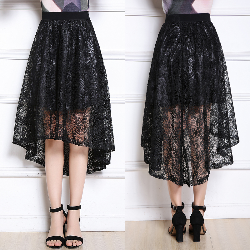 2021 New Vintage Black Lace Skirts Womens Summer Fashion Asymmetrical Saias Faldas Femininas Formal Jupe Femme Long Tulle Skirt F9tm, Beige
2021 New Vintage Black Lace Skirts Womens Summer Fashion Asymmetrical Saias Faldas Femininas Formal Jupe Femme Long Tulle Skirt F9tm, Beige