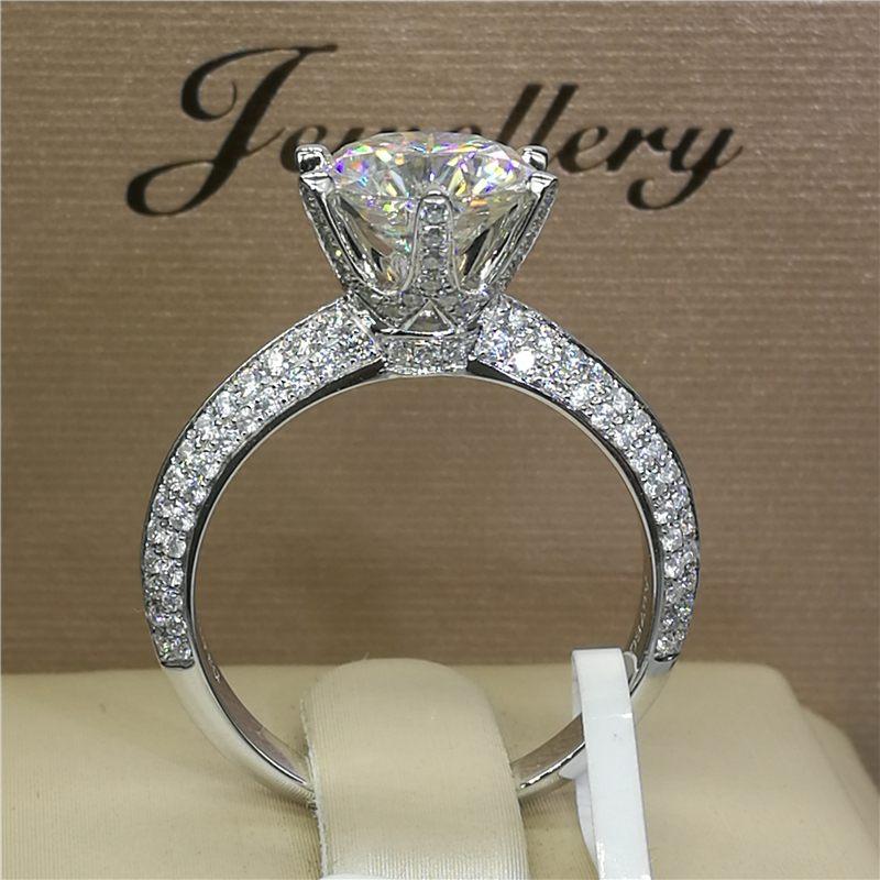 Vecalon Elegant Design 100% Real 925 Sterling Silver ring Diamond Cz Engagement wedding Band rings for women Bridal Jewelry
Vecalon Elegant Design 100% Real 925 Sterling Silver ring Diamond Cz Engagement wedding Band rings for women Bridal Jewelry