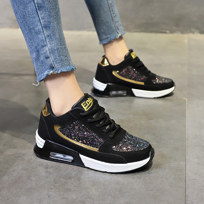 Running Shoes Women Sneakers on the Platform Sequins High Women's Tenis Feminino Light Non Slip Chaussures Femme Zapatos De Mujer 35-40 2263, Silver
Running Shoes Women Sneakers on the Platform Sequins High Women's Tenis Feminino Light Non Slip Chaussures Femme Zapatos De Mujer 35-40 2263, Silver