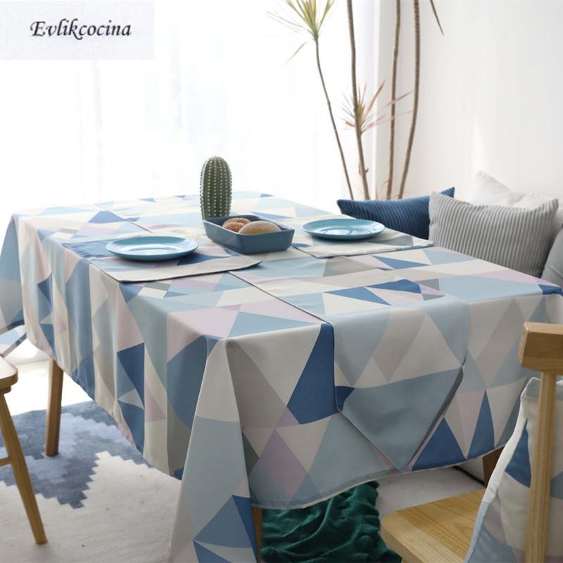 Free Shipping BLue Triangles Tablecloth Home/Hotel/Diner Table Cover Mantel De Mesa Multifunction Printed Covered Cloth Nappe, As picture
Free Shipping BLue Triangles Tablecloth Home/Hotel/Diner Table Cover Mantel De Mesa Multifunction Printed Covered Cloth Nappe, As picture