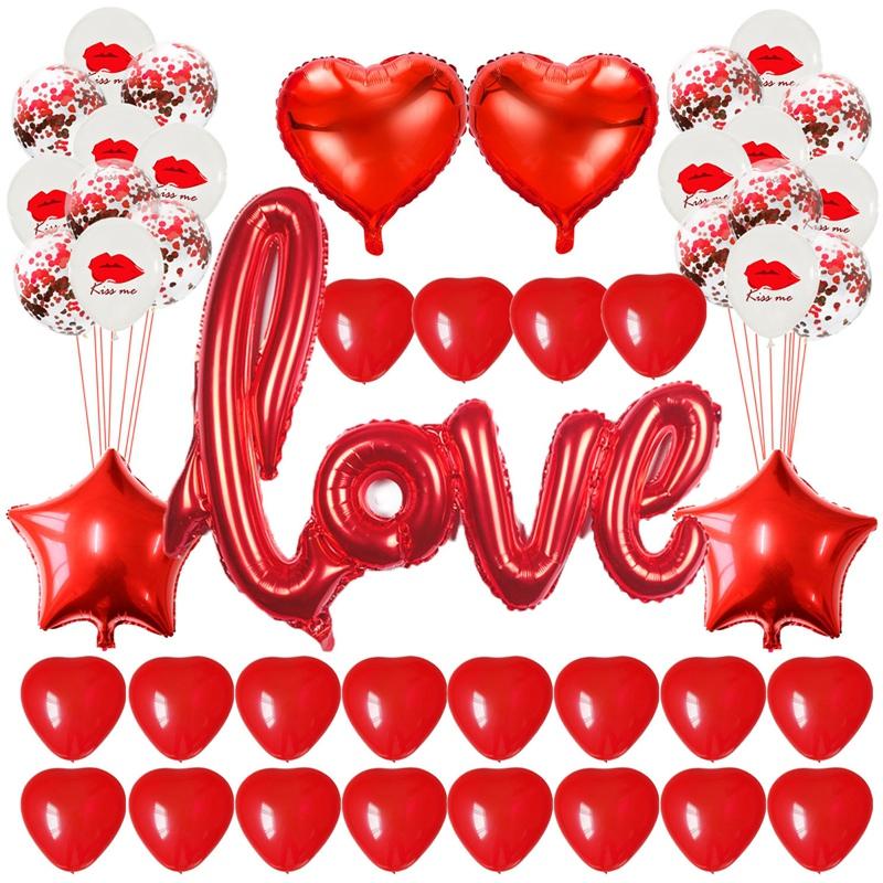 Red Love Letter Foil Balloons Heart Balloon for Engagement Wedding Decoration Valentines Day Party Decor
Red Love Letter Foil Balloons Heart Balloon for Engagement Wedding Decoration Valentines Day Party Decor