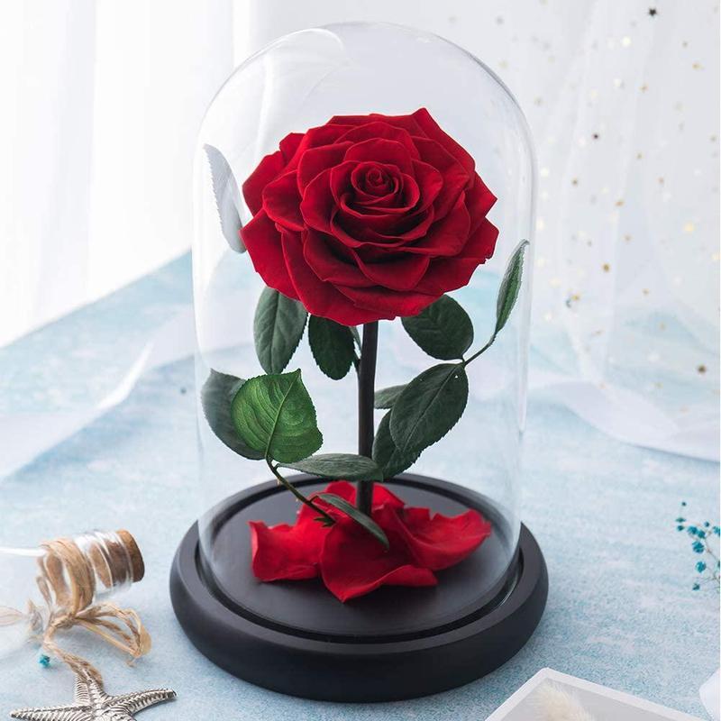 Tanabata Eternal Rose Valentine's Day Love Wedding Gift Christmas Gift Simulation Flower, Black
Tanabata Eternal Rose Valentine's Day Love Wedding Gift Christmas Gift Simulation Flower, Black