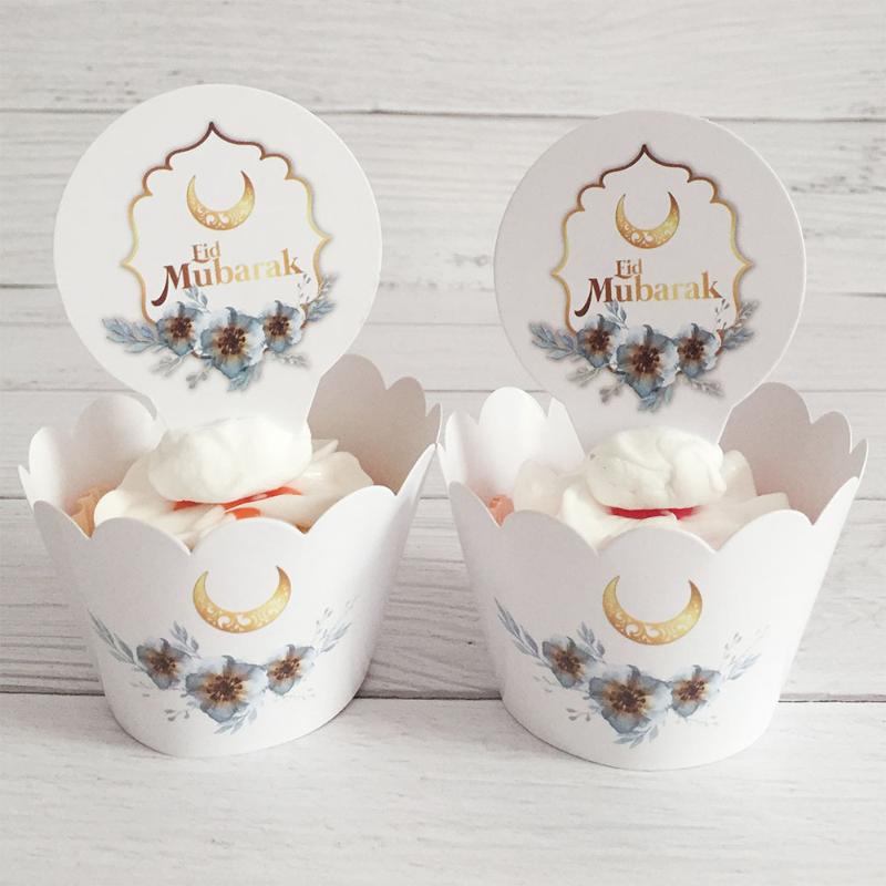 24 Pieces / Multi Eid Mubarak Happy Cake Insert Flags Baby Party Baptism Exquisite Party Cake Decorations, Gifts for Friends
24 Pieces / Multi Eid Mubarak Happy Cake Insert Flags Baby Party Baptism Exquisite Party Cake Decorations, Gifts for Friends