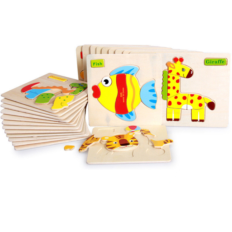 24 styles Kids cute Animal Wooden Puzzles 15*15cm Baby Infants colorful Wood jigsaw intelligence toys animal vehicles for 1-6T
24 styles Kids cute Animal Wooden Puzzles 15*15cm Baby Infants colorful Wood jigsaw intelligence toys animal vehicles for 1-6T