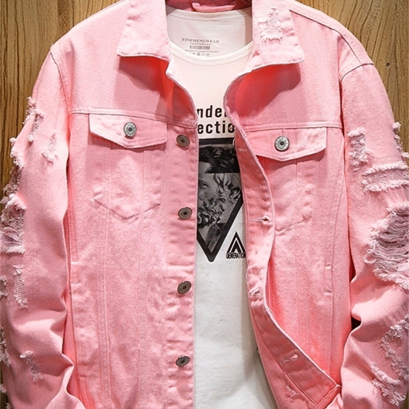 Autumn Spring Plus size XS-3XL Denim Jeans Jacket Men Stand Collar Casual Fashion Clothes 201218