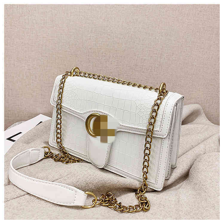 2022 Factory Wholesale handbag female small square trend pattern single shoulder, White
2022 Factory Wholesale handbag female small square trend pattern single shoulder, White