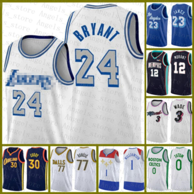 2020 2021 New basketball Jersey Los Angeles Lakers Kobe 24 Bryant Ja 12 Morant Giannis 34 Antetokounmpo Ray 34 Allen, Black;red
2020 2021 New basketball Jersey Los Angeles Lakers Kobe 24 Bryant Ja 12 Morant Giannis 34 Antetokounmpo Ray 34 Allen, Black;red